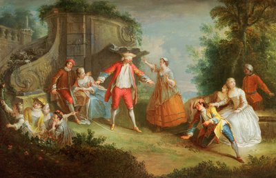 Mosca cieca da Nicolas Lancret